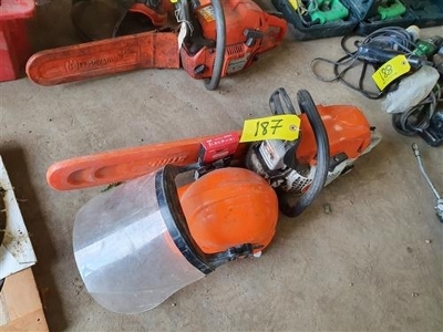 Stihl Chainsaw + Safety Hat - 2