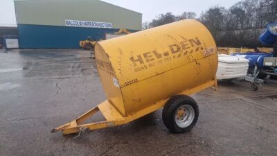 Single Axle Drawbar Bunded Fuel Tank 