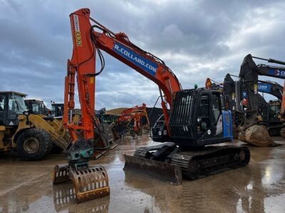 2019 Hitachi ZX135US Zero Swing Excavator