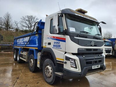 2017 Volvo FMX 420 8x4 Tipper