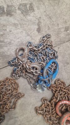 2 Leg Lifting Chains with Clutches - 2