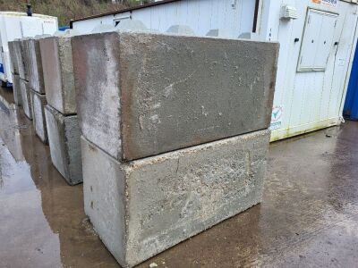 2 x Concrete Blocks