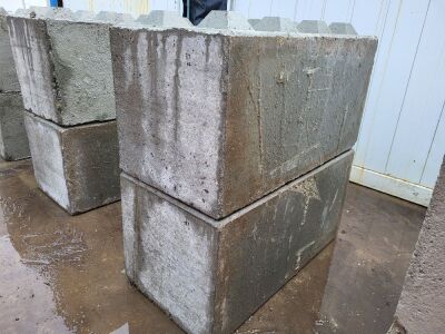 2 x Concrete Blocks