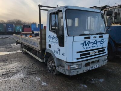 2001 Iveco Ford Cargo 75E17 4x2 Dropside Rigid