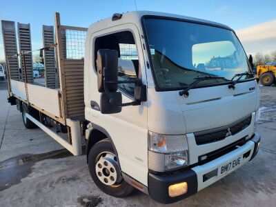 2017 Mitsubishi Fuso Canter 7C18 4x2 Beavertail 