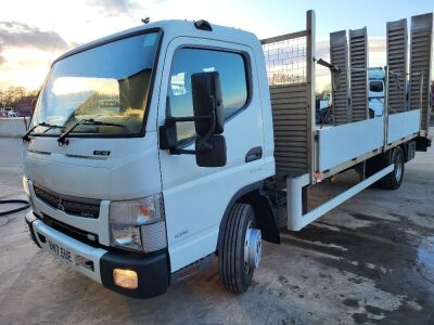 2017 Mitsubishi Fuso Canter 7C18 4x2 Beavertail  - 2