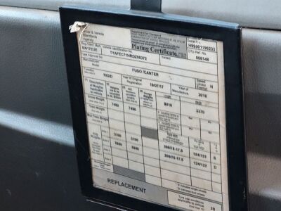 2017 Mitsubishi Fuso Canter 7C18 4x2 Beavertail  - 14