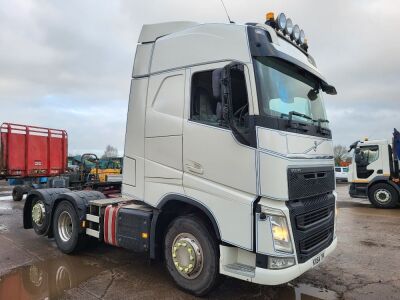 2014 Volvo FH4 460 Euro 6 6x2 Rear Lift Tractor Unit