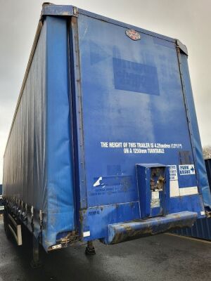 2005 Cartwright Triaxle Curtainside Trailer - 4