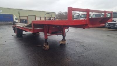 1967 King Single Axle Stepframe Low Loader