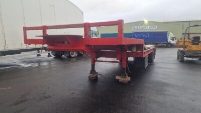 1967 King Single Axle Stepframe Low Loader - 2