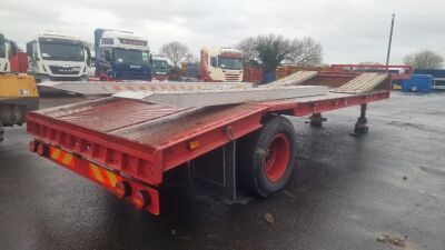 1967 King Single Axle Stepframe Low Loader - 3