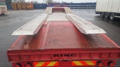 1967 King Single Axle Stepframe Low Loader - 7