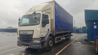 2016 DAF LF 220 4x2 Curtainside Rigid