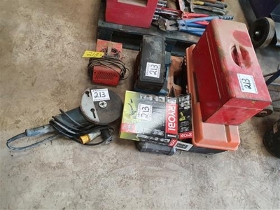 Tool Boxes + Power Tools