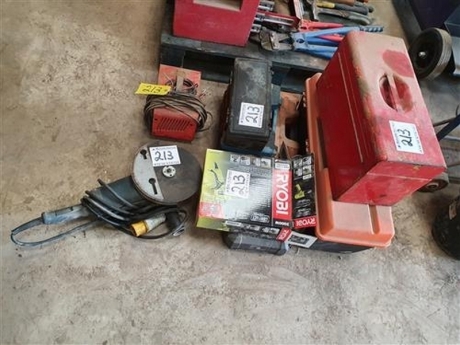 Tool Boxes + Power Tools