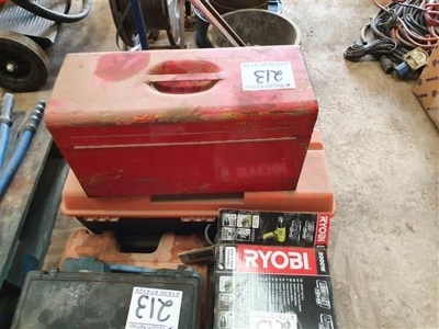 Tool Boxes + Power Tools - 4