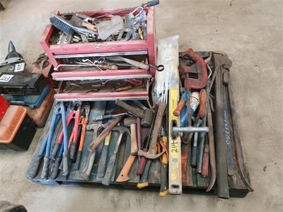 Qty of Hand Tools + Tool Box