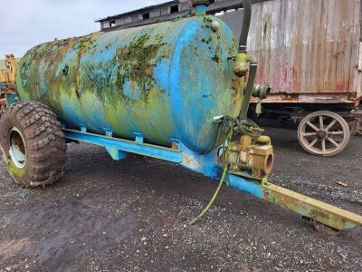 Single Axle Drawbar Spreader Tank