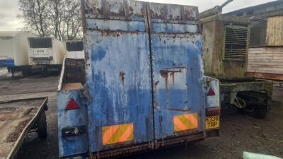 1976 Colins-Nunn Ltd Fifth Wheel Single Axle Machine Trailer  - 3