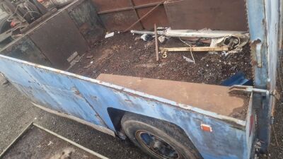 1976 Colins-Nunn Ltd Fifth Wheel Single Axle Machine Trailer  - 7