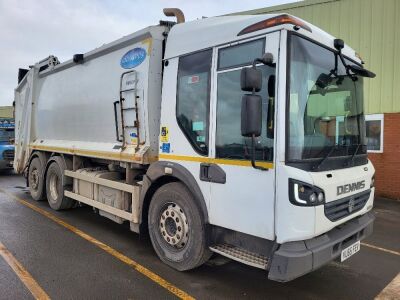 2015 Dennis Elite 6 6x2 Wheelie Bin Refuse Wagon