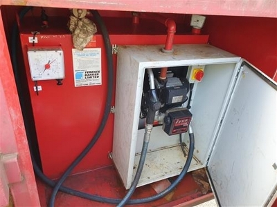 Bunded Red Diesel Fuel Tank  - 5