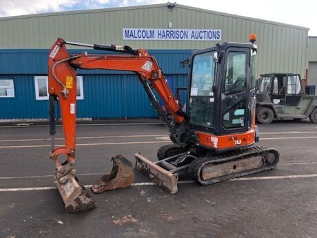 2021 Hitachi ZX33U-6 CLR Mini Excavator