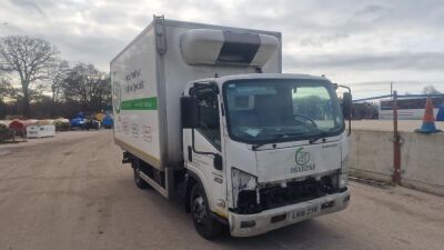 2016 Isuzu N75.190 Easy Shift 4x2 Refrigerator Box Van