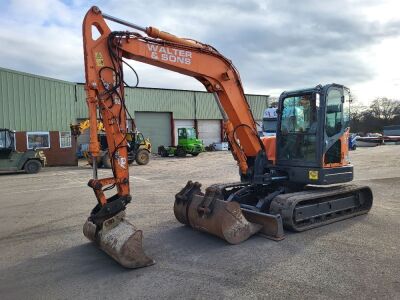 2013 Doosan DX80R Excavator