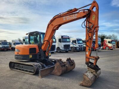 2013 Doosan DX80R Excavator - 2