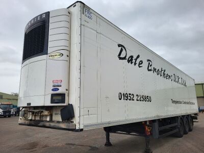 2011 Schmitz Triaxle Fridge Trailer - 2