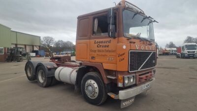 1981 Volvo F10-32 6x2 Tractor Unit