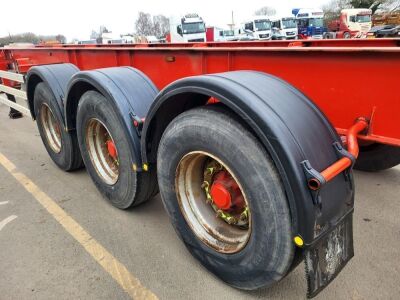 2005 Dennison Triaxle Skeletal Trailer - 6