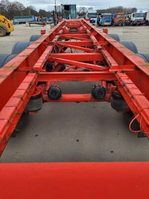 2005 Dennison Triaxle Skeletal Trailer - 7