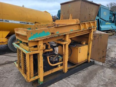 Frame Mounted Donkey Engine Powered Engine Crusher - 2