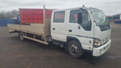 2007 Isuzu NQR75-2 4x2 Dropside Beavertail  - 2