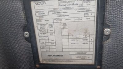 2007 Isuzu NQR75-2 4x2 Dropside Beavertail  - 18