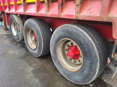 2009 Swan Triaxle Bulk Scrap Spec Tipping Trailer - 6