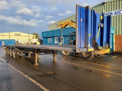 2007 Schmitz 45ft Triaxle Flat Trailer