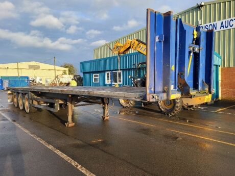 2007 Schmitz 45ft Triaxle Flat Trailer