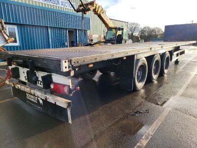 2007 Schmitz 45ft Triaxle Flat Trailer - 4