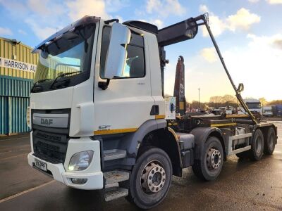 2016 DAF CF440 8x4 Hook Loader - 2