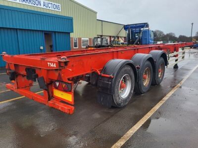 2005 Dennison Triaxle Skelatal Trailer - 3
