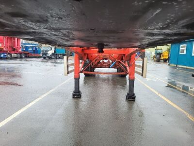 2005 Dennison Triaxle Skelatal Trailer - 8