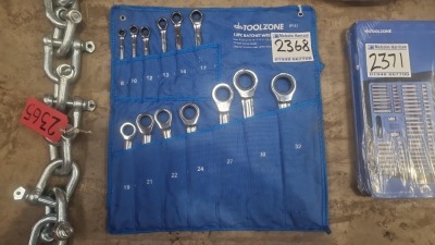 Ratchet Spanner Set 8-32mm