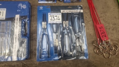 XL Circlip Plier Set