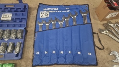 Jumbo Spanner Set 33-50