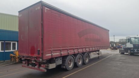 2015 Dennison Triaxle Curtainsider Trailer