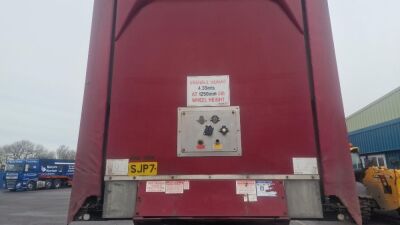 2015 Dennison Triaxle Curtainsider Trailer - 11